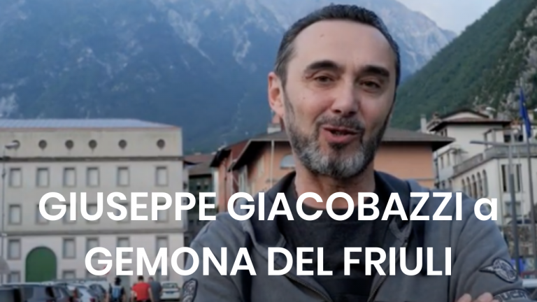 Giuseppe Giacobazzi a Gemona del Friuli